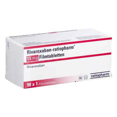 Rivaroxaban-ratiopharm 15 Mg Filmtabletten