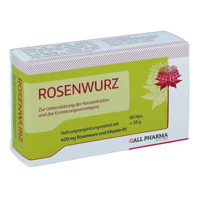 Rosenwurz 400 mg Kapseln 60 stk von Hecht-Pharma GmbH PZN 12553632