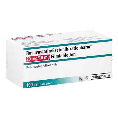 Rosuvastatin/ezetimib-ratiopharm 20 Mg/10 Mg Fta
