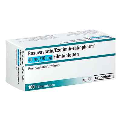 Rosuvastatin/ezetimib-ratiopharm 40 Mg/10 Mg Fta