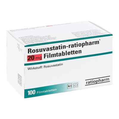 Rosuvastatin ratiopharm 20 mg Filmtabletten