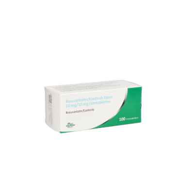 Rosuvastatin/ezetimib Elpen 10 mg/10 mg Filmtabletten 100 stk von Elpen Pharmaceutical Co. Inc. PZN 16388590
