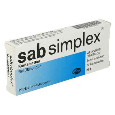 Sab simplex 20 stk von Pfizer Pharma GmbH PZN 03519458