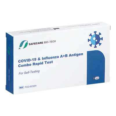 Safecare Covid-19 & Influenza A/B Kombi-Selbsttest Nase