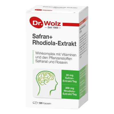 Safran+rhodiola-extrakt Doktor wolz Kapseln 120 stk von Dr. Wolz Zell GmbH PZN 10251944