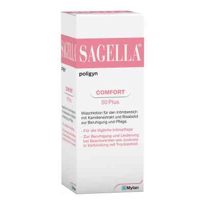 Sagella poligyn Intimwaschlotion für Frauen 50+ 100 ml von Mylan Healthcare GmbH PZN 09932538