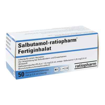 Salbutamol-ratiopharm Fertiginhalat