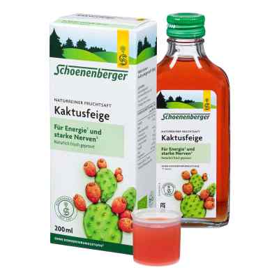Schoenenberger Naturreiner Fruchtsaft Kaktusfeige 200 ml von SALUS Pharma GmbH PZN 05566189