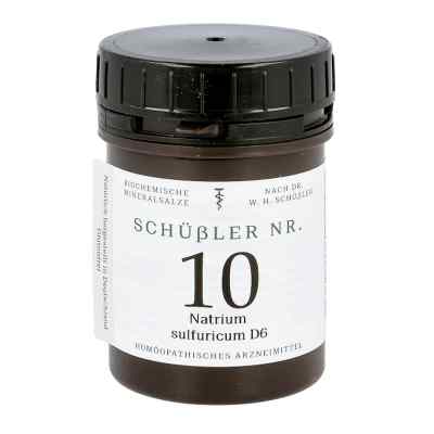 Schüssler Nummer 10 Natrium sulfuricum D6 Tabletten 400 stk von Apofaktur e.K. PZN 10990653