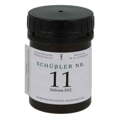 Schüssler Nummer 11 Silicea D12 Tabletten 400 stk von Apofaktur e.K. PZN 10990682