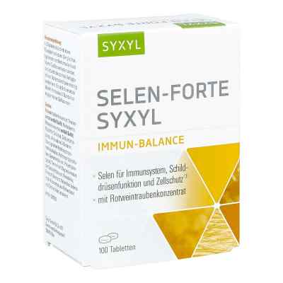 Selen Forte Syxyl Tabletten 100 stk von MCM KLOSTERFRAU Vertr. GmbH PZN 06151711
