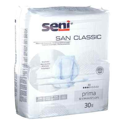 Seni San Classic Inkontinenzvorlage Prima 30 stk von TZMO Deutschland GmbH PZN 18678398