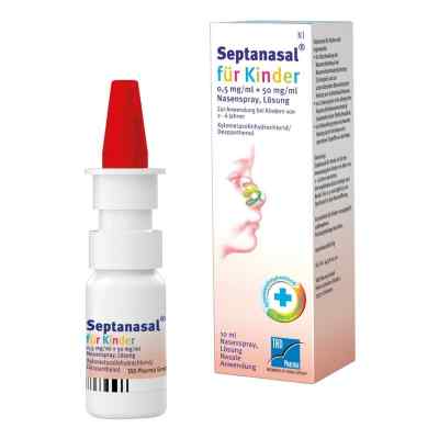 Septanasal für Kinder 0,5 mg/ml + 50 mg/ml Nasens. 10 ml von TAD Pharma GmbH PZN 13229388