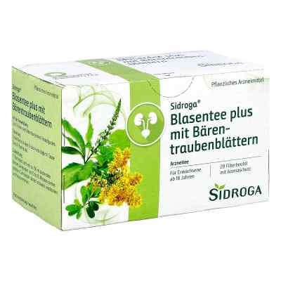 Sidroga Blasentee plus mit Bärentraubenblättern 20X2.0 g von Sidroga Gesellschaft für Gesundh PZN 10109206