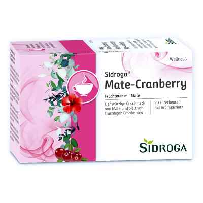 Sidroga Wellness Mate-cranberry Tee Doppelkammerb. 20X2.0 g von Sidroga Gesellschaft für Gesundh PZN 10354845