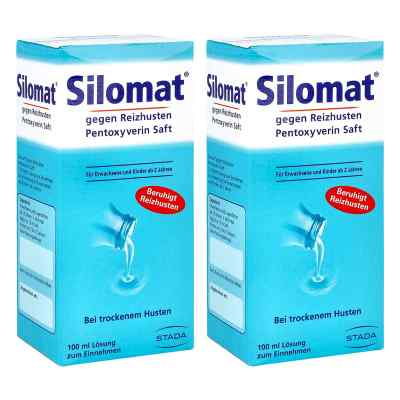 Silomat gegen Reizhusten Pentoxyverin Saft 2x100 ml von STADA Consumer Health Deutschlan PZN 08102710