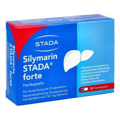 Silymarin STADA forte Hartkapseln bei Lebererkrankungen 30 stk von STADA Consumer Health Deutschlan PZN 13579378