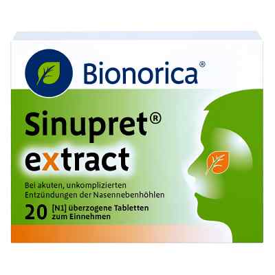 Sinupret extract überzogene Tabletten 20 stk von Bionorica SE PZN 09285530