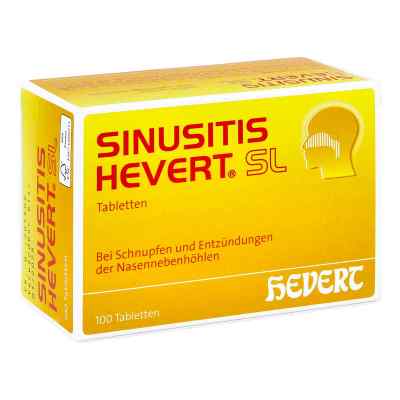 Sinusitis Hevert Sl Tabletten 100 stk von Hevert Arzneimittel GmbH & Co. K PZN 02785005