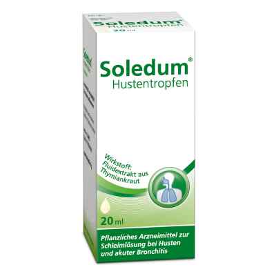 Soledum Hustentropfen 20 ml von MCM KLOSTERFRAU Vertr. GmbH PZN 03920089