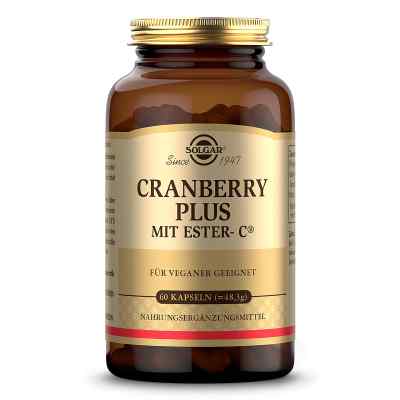 Solgar Cranberry Plus Kapseln 60 stk von pro medico Handels GmbH PZN 19500900
