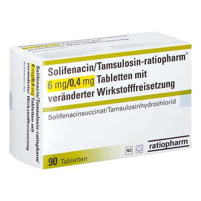 Solifenacin/tamsulosin-ratiopharm 6 Mg/0,4 Mg Tvw