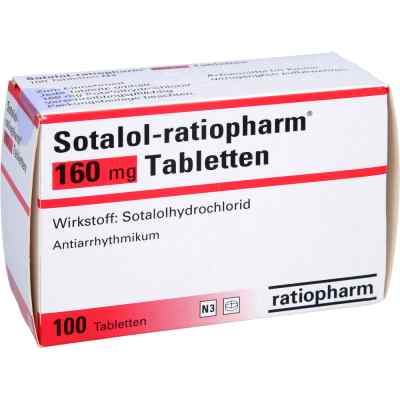 Sotalol-ratiopharm 160 mg Tabletten