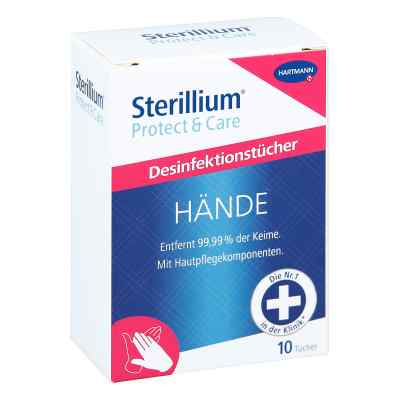 Sterillium Protect & Care Hände Desinfekt.tücher 10 stk von PAUL HARTMANN AG PZN 13904772