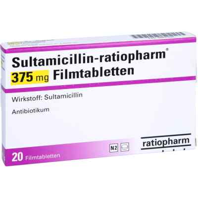Sultamicillin-ratiopharm 375 mg Filmtabletten