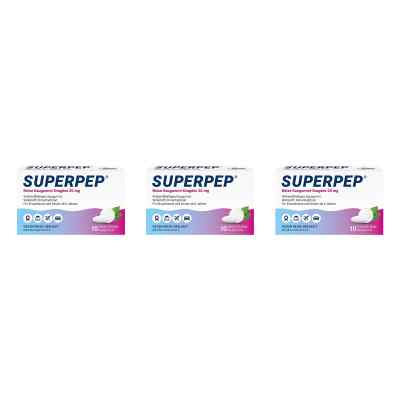 Superpep Reise Kaugummi Dragees 20 Mg