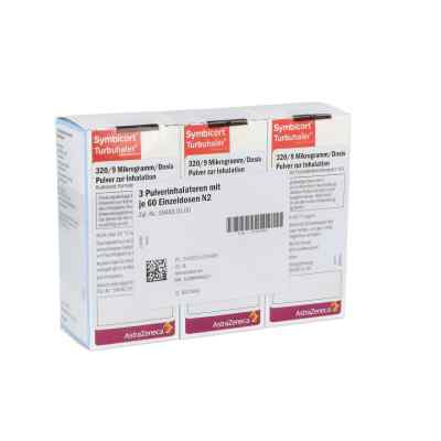 Symbicort Turbuhaler 320/9 [my]g/dosis 60 Ed