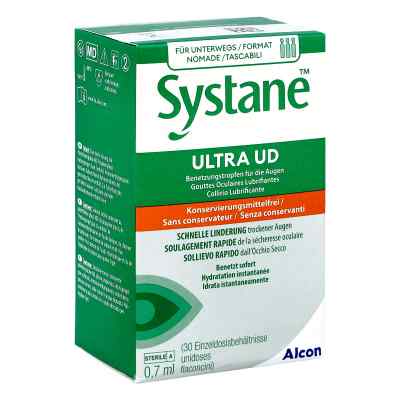 Systane Ultra Ud Benetzungstropfen für die Augen 30X0.7 ml von Alcon Pharma GmbH PZN 05541344