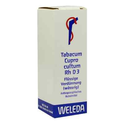 Tabacum Cupro cultum Rh D3 Dilution 20 ml von WELEDA AG PZN 01630111