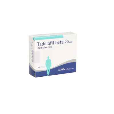 Tadalafil beta 20 mg Filmtabletten 12 stk von betapharm Arzneimittel GmbH PZN 13700265