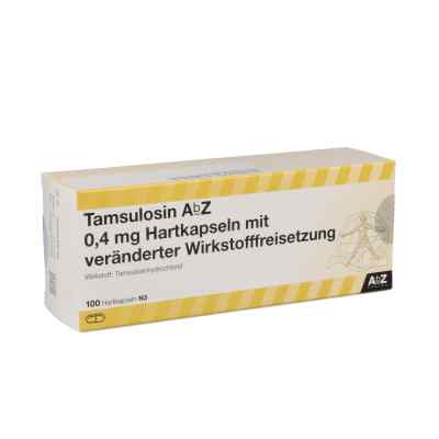 Tamsulosin Abz 0,4 mg Hartk.m.veränd.wst.-frs. 100 stk von AbZ Pharma GmbH PZN 01804580