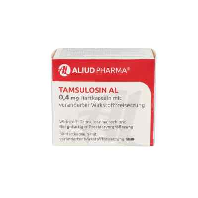 Tamsulosin Al 0,4 mg Hartk.m.veränd.wst.-frs. 90 stk von ALIUD Pharma GmbH PZN 11052856