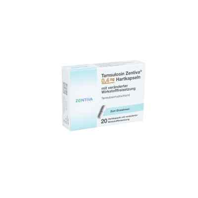 Tamsulosin Zentiva 0,4 mg Hartk.verä.wst.-frs. 20 stk von Zentiva Pharma GmbH PZN 14169949