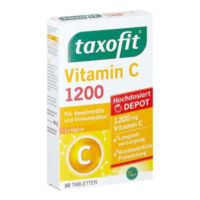 Taxofit Vitamin C 1200 Tabletten 30 stk von MCM KLOSTERFRAU Vertr. GmbH PZN 16601167
