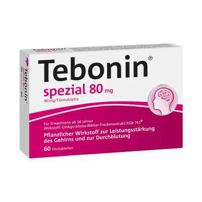Tebonin spezial 80mg 60 stk von Dr.Willmar Schwabe GmbH & Co.KG PZN 06997448