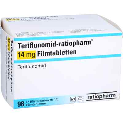 Teriflunomid-ratiopharm 14 Mg Filmtabletten