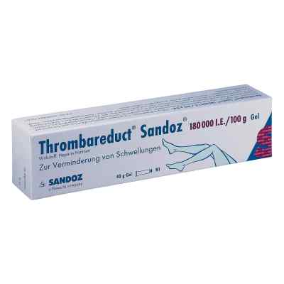 Thrombareduct Sandoz Gel 180000 I.E./100g 40 g von Hexal AG PZN 00858384