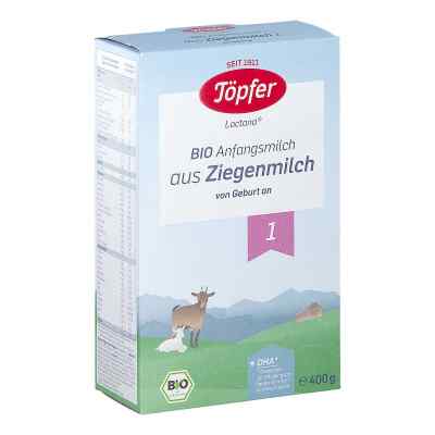 Töpfer Bio Anfangsnahrung auf Ziegenmilchbasis 1 400 g von TöPFER GmbH PZN 10283341