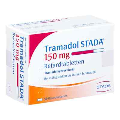 Tramadol STADA 150mg 50 stk von STADAPHARM GmbH PZN 02186629