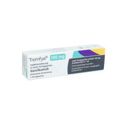 Tremfya 100 mg Injektionslösung i.e.Fertigspritze 1 stk von JANSSEN-CILAG GmbH PZN 13653695