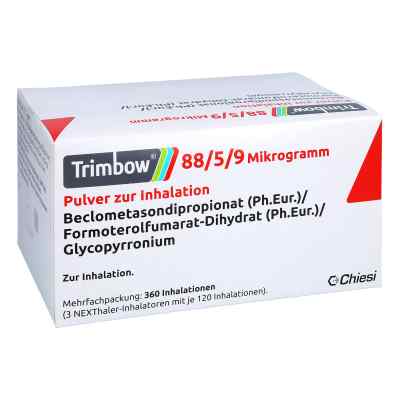 Trimbow 88/5/9 Μg 360ed Plv.z.inhalation Nexthaler