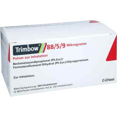 Trimbow 88/5/9 Μg 360ed Plv.z.inhalation Nexthaler