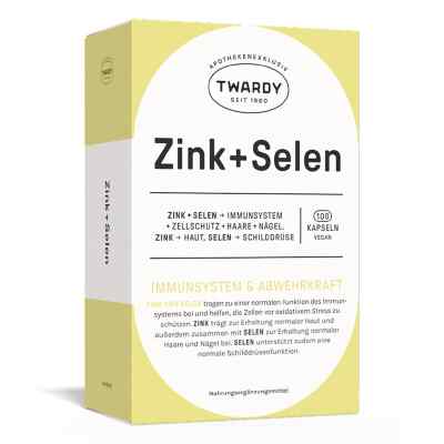 Twardy Zink + Selen Kapseln vegan 100 stk von Astrid Twardy GmbH PZN 19741667