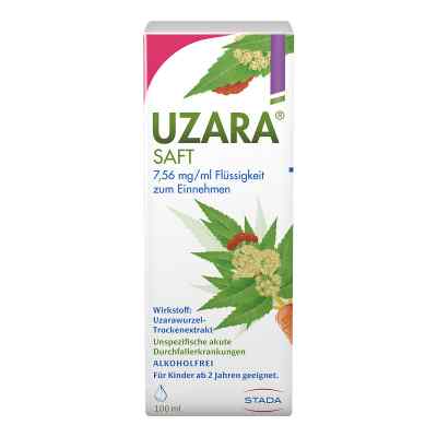 UZARA SAFT 7,56mg/ml 100 ml von STADA GmbH PZN 08911557