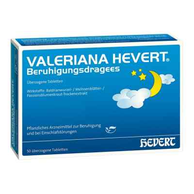 Valeriana Hevert Beruhigungsdragees 50 stk von Hevert Arzneimittel GmbH & Co. K PZN 00761940