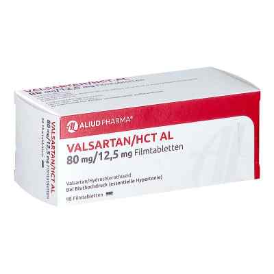Valsartan/HCT AL 80mg/12,5mg 98 stk von ALIUD Pharma GmbH PZN 07758467